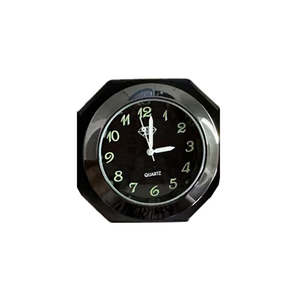 Motorcycle Clock Waterproof Mount Quartz Clock Watch Luminous Clock For 22-28Mm Handlebar Styling Black 6032343662182