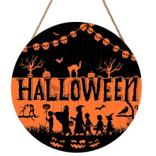 Cartello per Porta D'Ingresso di Benvenuto di Halloween Decorazione di Halloween Targa per Porta Targa da Muro Decorazione Decora Home Office School
