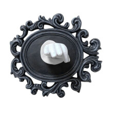 Halloween Gothic Witch Hand Statue Home Wall Keys Jewelry Hanger Resin Sculpture Halloween Decoration Horror Props