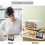 2X Electronic Folding LCD Digital Alarm Clock Desktop Temperature Hygrometer Clock Black 5