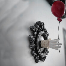 Halloween Gothic Witch Hand Statue Home Wall Keys Jewelry Hanger Resin Sculpture Halloween Decoration Horror Props