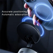 Vacuum Phone Holder Suction Cup Folding Car Phone Stand Navigation Stand for 12/13/14/15 Series Model Black