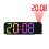 Simple Projection Alarm Clock LED Large Font Display Electronic Clock with Temperature Display F Style 6