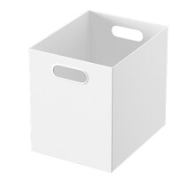 Bookshelf Right-Angle Storage Box Household Large Cabinet Sorting Box Snack Toy Plastic Box File Storage Basket A