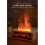 Flame Aroma Diffuser Fireplace Essential Oil Diffuser Air Humidifier Cool Mist Difusor with Realistic Fire Night Light A 1