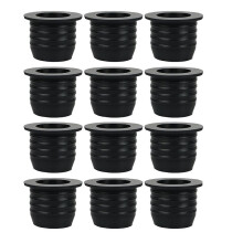 12 Pack Liquor Pour Spout Adapters, Pour Spouts for Large Neck Liquor Bottles, for Alcohol Olive Oil to 25 mm Neck