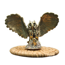 Owl Figurine Miniature Tea Pet Crafts Desktop Ornaments Animal Home Decor Accessories Gift