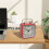 Small Metal Square Alarm Clock Desktop Silent Clock Students Sleep Luminous Quartz Watch Clock 2