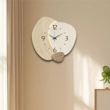 Horloge Murale Nordique Décoration D'Intérieur Sans Tic-Tac Décoration Murale Simple Horloge Décorative C