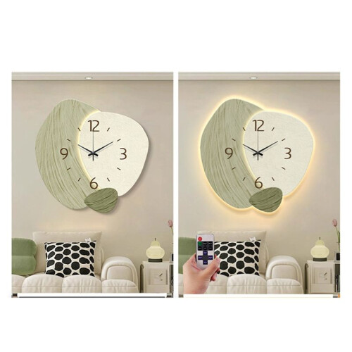 Nordic Wall Clock Home Decor Non Ticking Simple Wall Decor Decorative Clock C 2