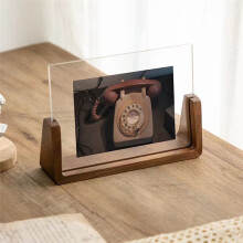Photo Frame Wooden Idol Photo Display Wedding Photo Stand Desktop Office Photo Decoration