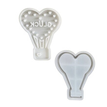 Hot Air Balloon Silicone Mold Gypsum DIY Xingxing Aixin House Decoration Mold Tea Candle Holder Cement Gypsum Mold A