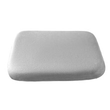 Ergonomic Memory Cotton Cushion Office Cushion Student Cushion Hemorrhoids Cushion Sitting Chair Cushion Light Grey
