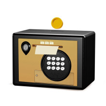 Piggy Bank Money Box ,Electric Fingerprint Password Money Saving Box ,Coin Bank Money Safe Atm Machine Gift for Kids