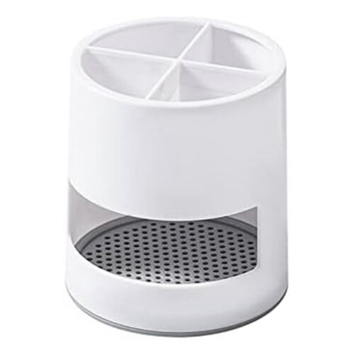 Drain Storage Cages, Separate Racks, Bathroom Toothbrush Paste Storage Boxes, Kitchen Household Storage Boxes White 1