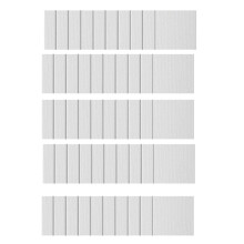 50 Pcs Magnetic Painting Canvas Panel 3x3 Inches Magnetic Canvas Boards Magnetic Canvases for Painting Tile Art
