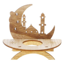 Wedding Candle Holder Retro Color Wooden Classic Candle Holder Wedding Home Dinner Decoration