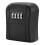 Key Box Wall Mounted  Key Safe Outdoor Key Box with Resettable 4-Digit Numeric Code Waterproof Key Box (Black) 1