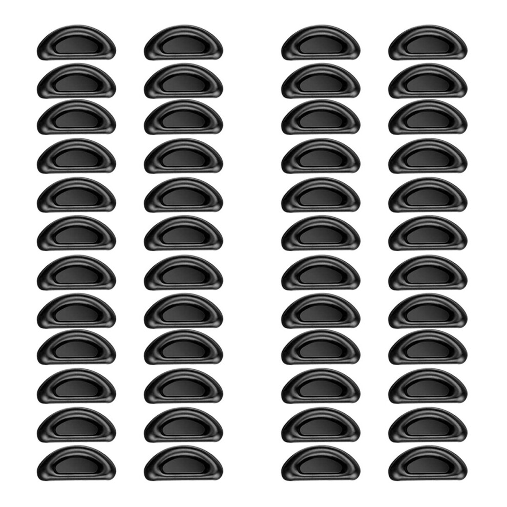 Adhesive Nose Pad 24 Pairs Eyeglass Nose Pads Stick Silicone For Glasses Sunglasses Thin Nose Pads Eyeglasses Black 6133266939983