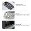 Wall Mount Key Lock Box 4 Digit Password Code Security Lock for Home Office Key Safe Secret Storage Box Organizer 4