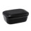 Filter Seal Travel Printable Pattern Soap Dish Soap Dish Organizer with Lid - Black 1