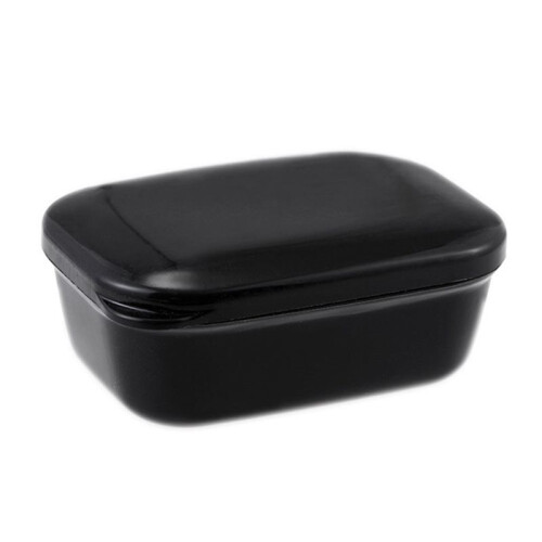 Filter Seal Travel Printable Pattern Soap Dish Soap Dish Organizer with Lid - Black