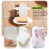 Double Soap Dish Strong Suction Soap Holder Cup Tray for Shower Bathroom (White) 4