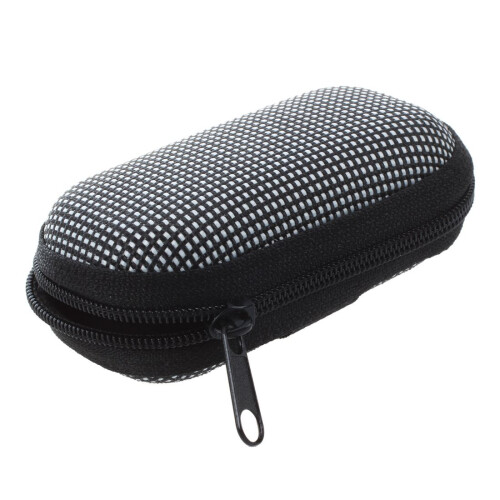Black White Dotted Cover Case Holder for Folding Presbyopic Reading Glasses 1