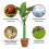 4PCS Tree Trunk Protector Plastic Spirals Tree Guards Trunk Protector Tubes Wraps Protect Plant From Deer Rabbit Cats A 2