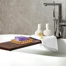 Soap Dish,Bamboo Soap Dish Holder,Soap Dish for Shower,Soap Holder with Drainage-Perfect Bathroom Accessory for Soap