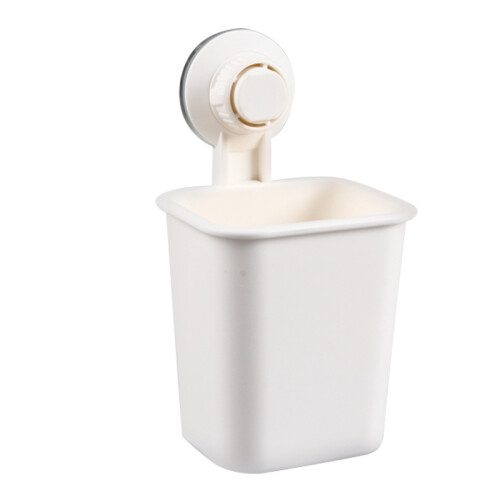 Suction Cup Toothbrush Rack Suction Wall Type Suit Bathroom Toothpaste Toothbrush Rack Rack Shelf Without Punching 1