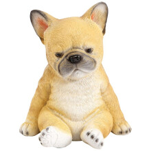 French Bulldog Sculpture Ornament Dog Statue Figurine Outdoor Garden Decor Gift -Sitting Dog