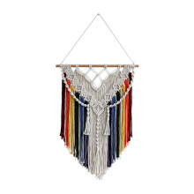 Tapices de Borlas de Colores Tejidos A Mano, Estilo Nórdico, para Colgar en la Pared, para Decoración de Casas de Familia Bohemias