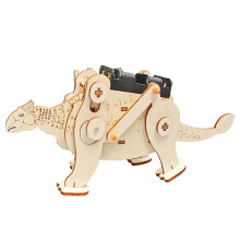 DIY Ankylosaurus Dinosaur Making Invention Handmade Materials Montando Dinosaur Model Puzzle Learning Toys