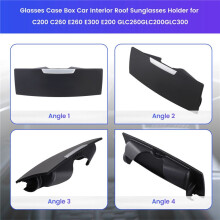 Nova Caixa de Óculos Interior Do Carro Teto Suporte de Óculos de para - C200 C260 E260 E300 E200 GLC260GLC200GLC300,C