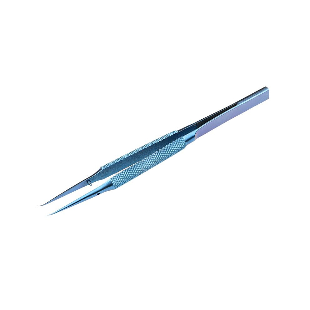 Tweezers Mobile Phone Repair Tweezers Titanium Alloy 140cm Pointed 0.15mm Microscope Flying Wire Tweezers Elbow