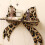 Leopard Print Bow Wall Shelf Decorative Hanging Jewelry Rack Wall Storage Rack 5