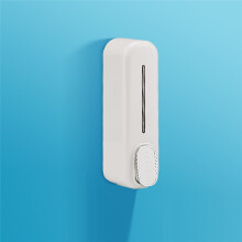Contenedor de Jabón Champú Caja de Baño Prensa Manual Dispensador de Jabón Montado en la Pared