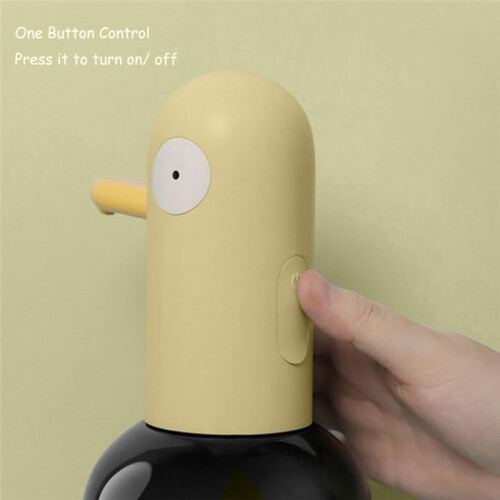 Automatic Induction Foam Soap Dispenser Contactless Duck Shape Soap Dispenser 400ml,High-Precision Sensor Soap Dispenser 1