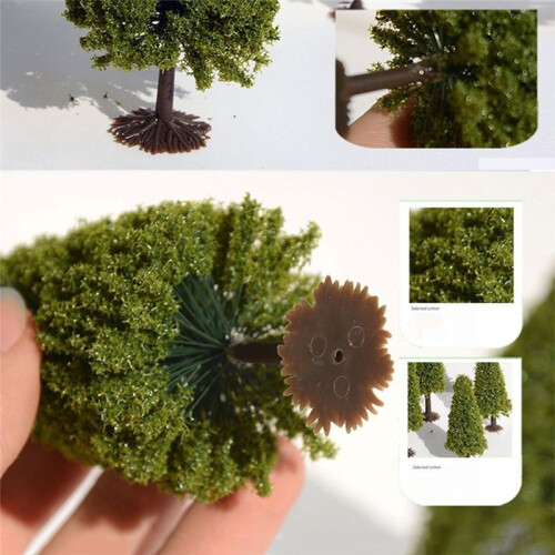 Modèle de Construction DIY Table de Sable Matériau Modèle Paysage Modèle D'Arbre