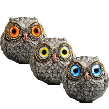 Lucky Owl Guardian Owl Statue, Owl Statue Bird Ornament Home Decor, Gift for Owl Lovers