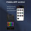 USB LED Matrix Flexible Panel Car Sign Scrolling Display 5V LED Signs RGB Pattern Scroll Text  APP Control 4