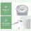400ML Automatic Soap Dispenser, Infrared Sensor, 4 Adjustable Modes, Waterproof, Ideal for Home, Kitchen, Bathroom 7