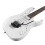 Elektrisk Gitarr Twin-Vibrator Bridge Vibrato System Guitar Twin-Vibrator Twin-Vibrator String-Plate Bridge Silver 4