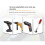 Inner Hexagonal Batch Group Wounds with Wounds, Twelve Plums Blossom Combination Auto Repair Tools 7