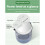400ML Automatic Soap Dispenser, Infrared Sensor, 4 Adjustable Modes, Waterproof, Ideal for Home, Kitchen, Bathroom 4