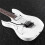 Elektrisk Gitarr Twin-Vibrator Bridge Vibrato System Guitar Twin-Vibrator Twin-Vibrator String-Plate Bridge Silver 2