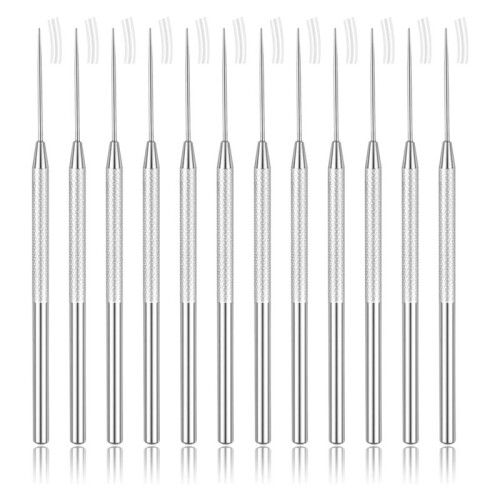 12 PCS Ceramic Clay Needle Tools, Pottery Sculpture Needle Detail Tools, Polymer Clay Tools Pottery Tools