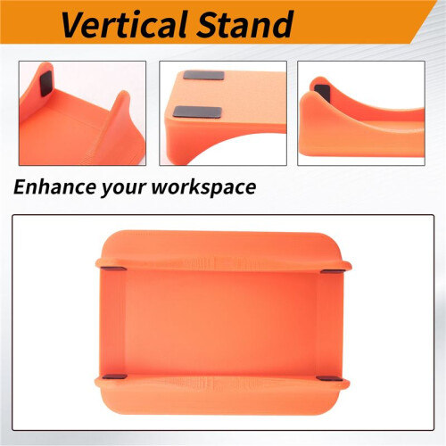 For   M4 M4pro 2024 Vertical Stand - Desk Mount, for   Accessories Easy Installation Orange 1