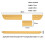 Floor Sweeper Threshold Bars for Threshold Length 68-77cm/Height 1.4-2.3cm Applied to Most Sweeping Robots A 6